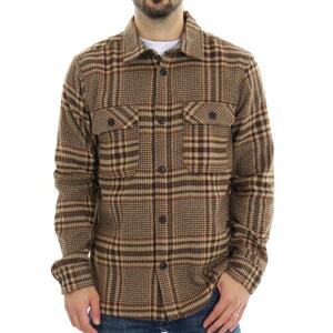 OVERSHIRT CHECKED INDICODE BEIGE